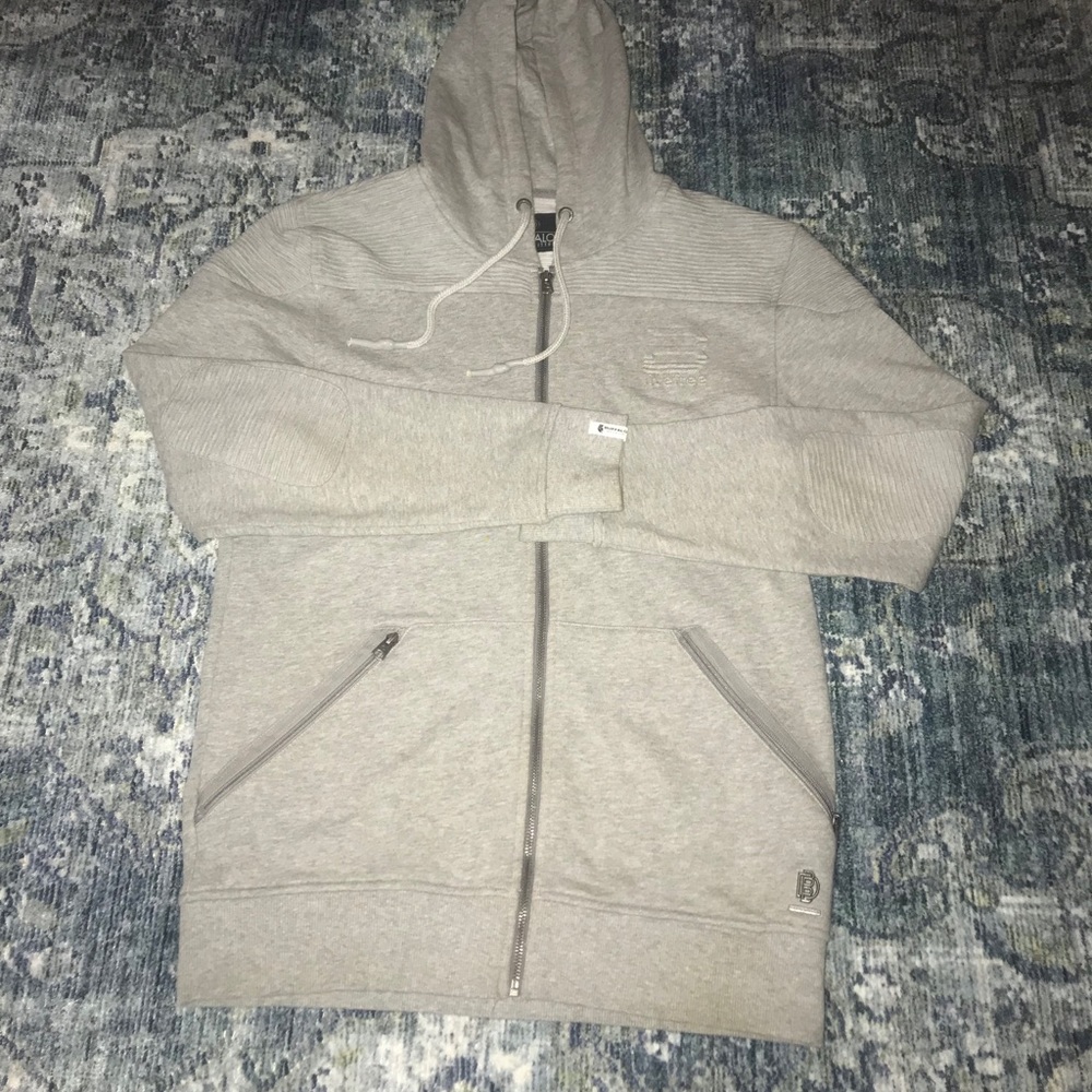 David Bitton Buffalo Grey Active Hoodie